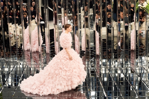 chanel couture gown